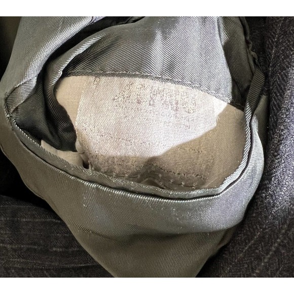 Redwood & Ross Man In Wool Blazer Sport Coat Mens Size 44 Gray Stripes Pockets - Picture 11 of 13